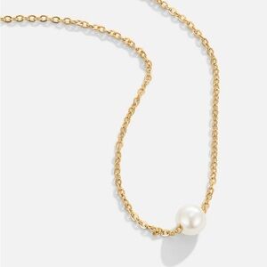 Pearl Solitaire Necklace